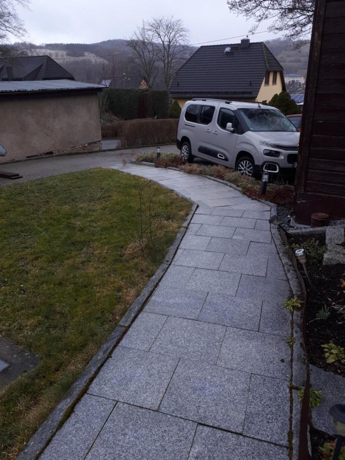 Ferienwohnung Am Flossgraben Bad Schlema Exteriör bild