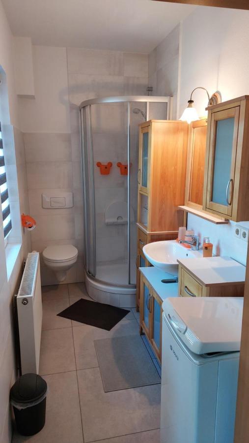 Ferienwohnung Am Flossgraben Bad Schlema Exteriör bild